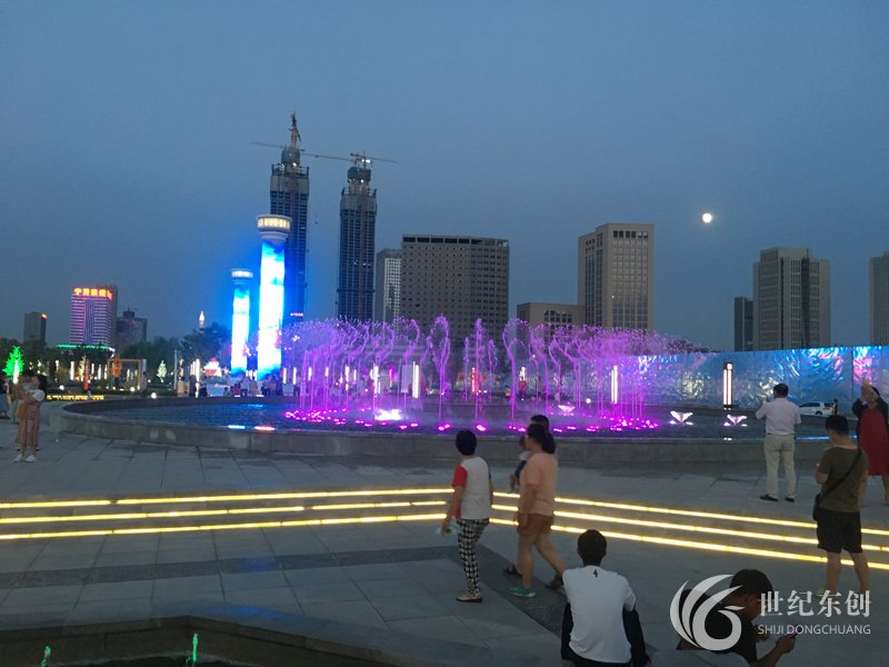 银川民族之花音乐喷泉